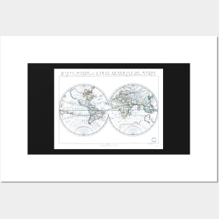 World map wall art 1651 dorm decor mappemonde Art Print Posters and Art